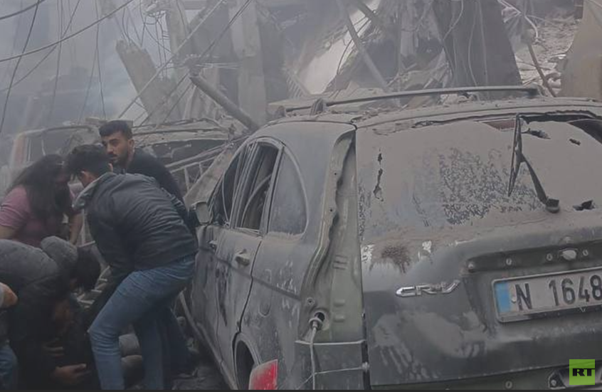 مراسلنا: قتلى ومصابين في غارة إسرائيلية على مبنى سكني في الجناح جنوب بيروت