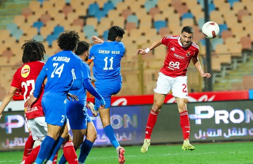 شاهد.. هدف فوز الأهلي في الوقت الضائع