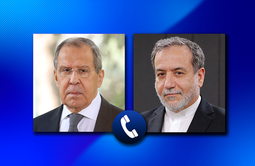 لافروف يؤكد لعراقجي استعداد روسيا للمساهمة في تسوية الأزمة في الشرق الأوسط