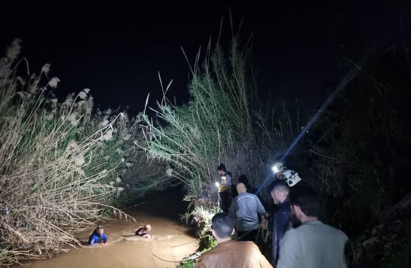 سوريا.. العثور على جثمان طفل سقط في نهر قويق بحلب بعد 20 ساعة من البحث
