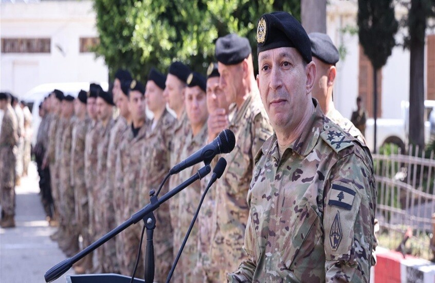قائد الجيش: لبنان سيستعيد كل شبر من أرضه والسلم الأهلي هو السلاح الأقوى لحماية البلاد