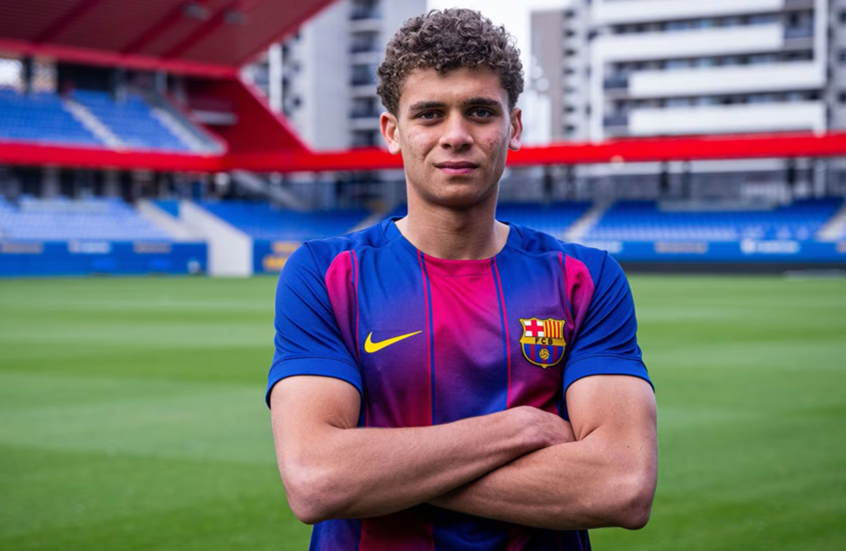 حمزة عبد الكريم مهاجم برشلونة يزين قائمة منتخب مصر لكأس العالم 2026