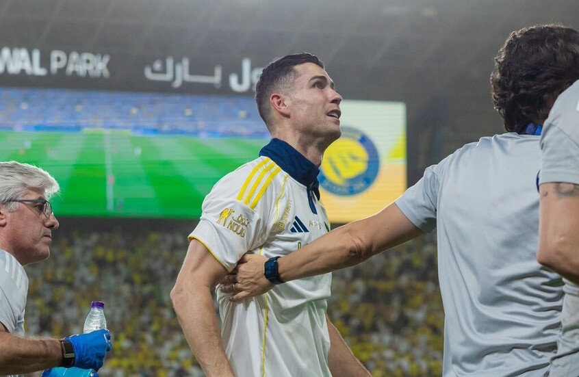 شاهد رد فعل كريستيانو رونالدو بعد هدف ساديو ماني (فيديو)