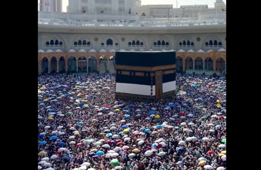 السعودية.. الحجاج يؤدون طواف الوداع في ختام مناسكهم (فيديو)