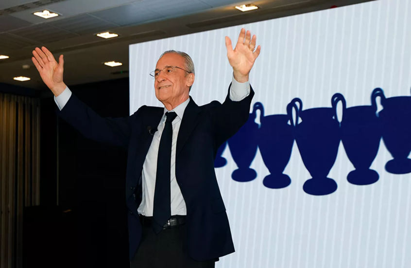 فلورنتينو بيريز رئيسا لريال مدريد حتى 2030