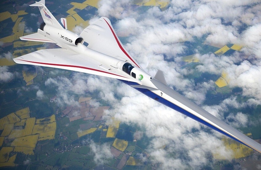 لأول مرة.. ناسا تختبر الطائرة X-59 الهادئة بسرعة تفوق الصوت