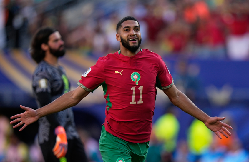 صيباري يهز شباك البرازيل ويخلد اسمه في تاريخ كأس العالم