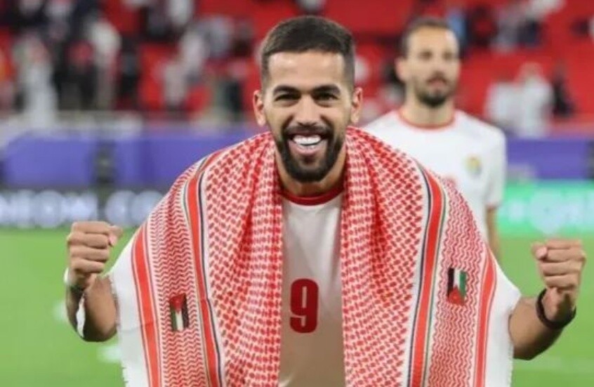 أول هدف مونديالي تاريخي للنشامى