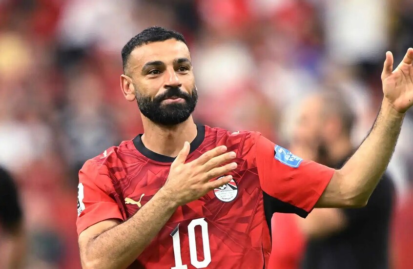 رد فعل محمد صلاح عند استبداله أمام نيوزيلندا (فيديو)