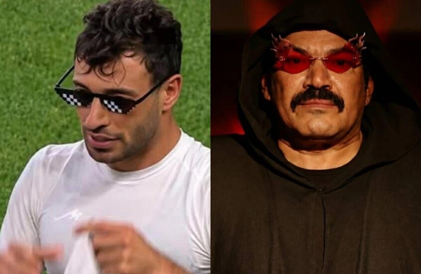 فنان مصري شهير يسخر من لاعب منتخب إيران صاحب النظارة السوداء