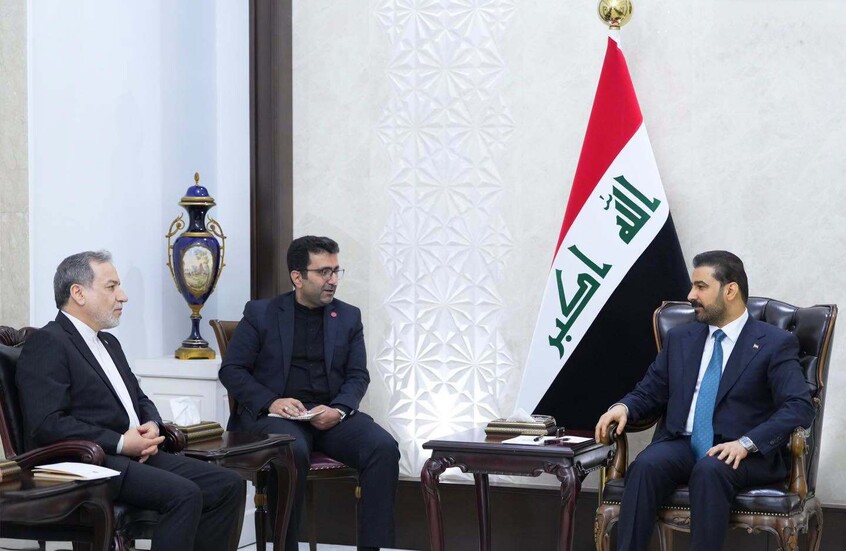 الزيدي يستقبل عراقجي ويبحث معه الاتفاق الإيراني الأمريكي والاستقرار الإقليمي