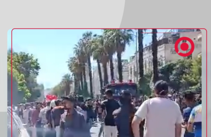 انفجار داخل مقهى قرب القصر العدلي في دمشق يسفر عن قتلى وجرحى