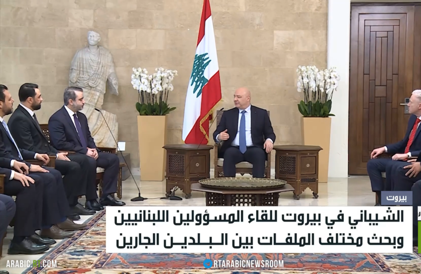 الشيباني في بيروت لبحث ملفات مختلفة