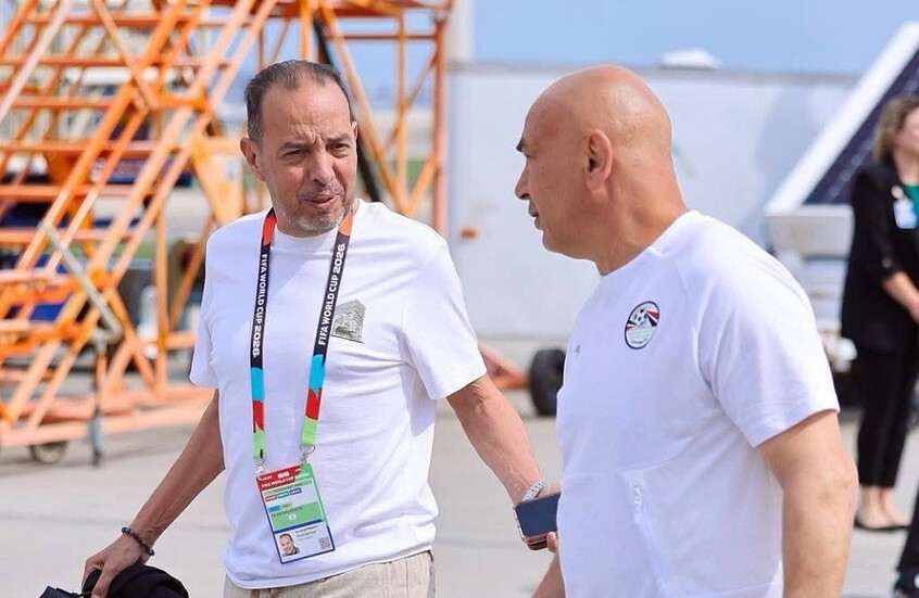 شرطة "دالاس" تودع بعثة منتخب مصر بتصرف لافت