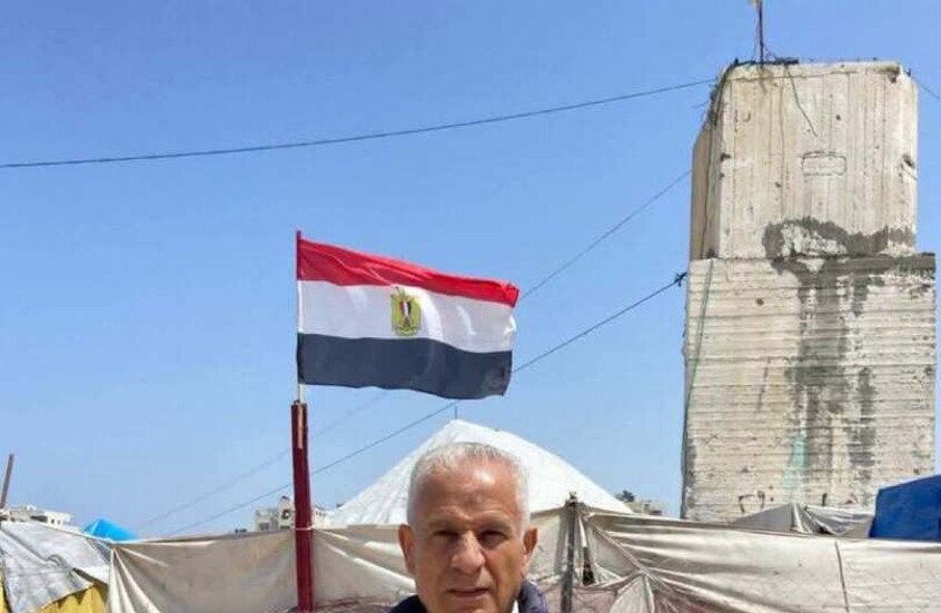 غارة إسرائيلية تنهي حياة مسؤول باللجنة المصرية في غزة قبل مباراة الأرجنتين