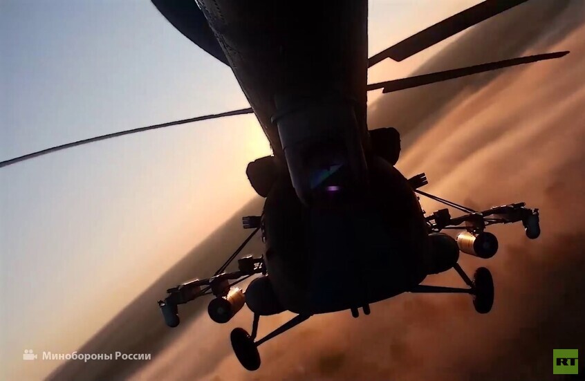 مشاهد جديدة لمروحية البحث والإنقاذ الروسية من طراز Mi-8