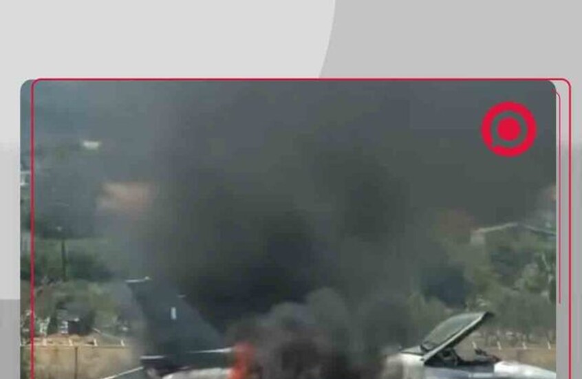 طائرة "F-16" يونانية تشتعل بعد إقلاعها وتهبط اضطراريًا في زاكينثوس