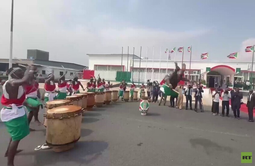 بوروندي.. استقبال حار لوزير الخارجية الروسي سيرغي لافروف