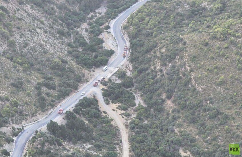 تونس.. السيطرة على حريق جبل الشحمة في زغوان بعد أكثر من 40 ساعة من مكافحة النيران (صور + فيديو)