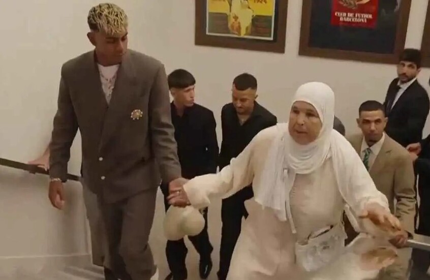 جدة لامين جمال تكشف عن رد فعها حال تتويجه مع المنتخب الإسباني بكأس العالم (فيديو)