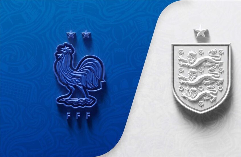 قناة مفتوحة تعلن نقل مباراة فرنسا وإنجلترا اليوم في كأس العالم