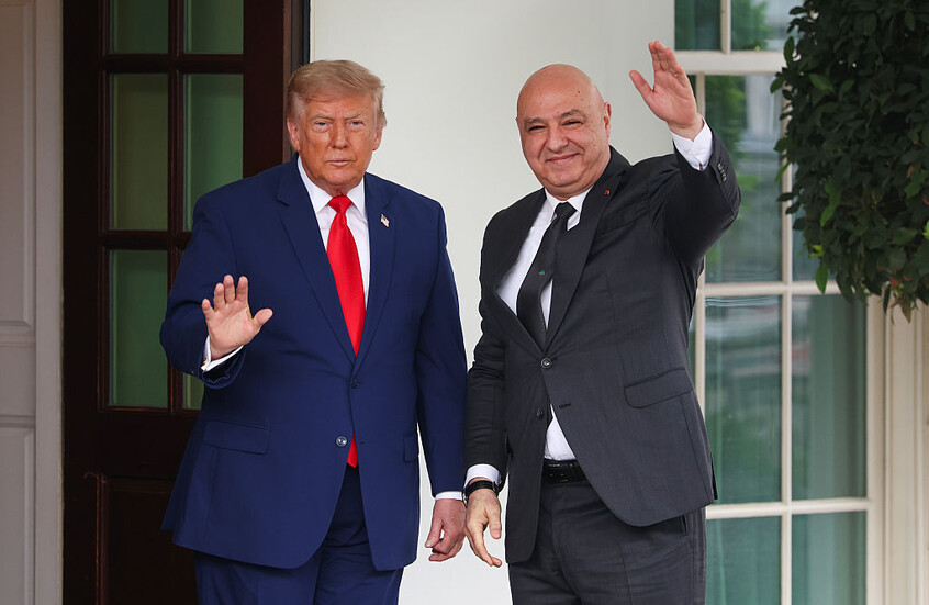 مصادر: عون طلب من ترامب إبعاد الرئيس السوري عن ملف سلاح "حزب الله"