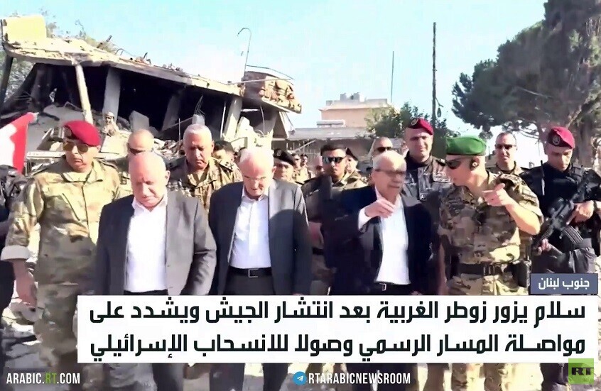 سلام: انسحاب إسرائيل بداية للمسار
