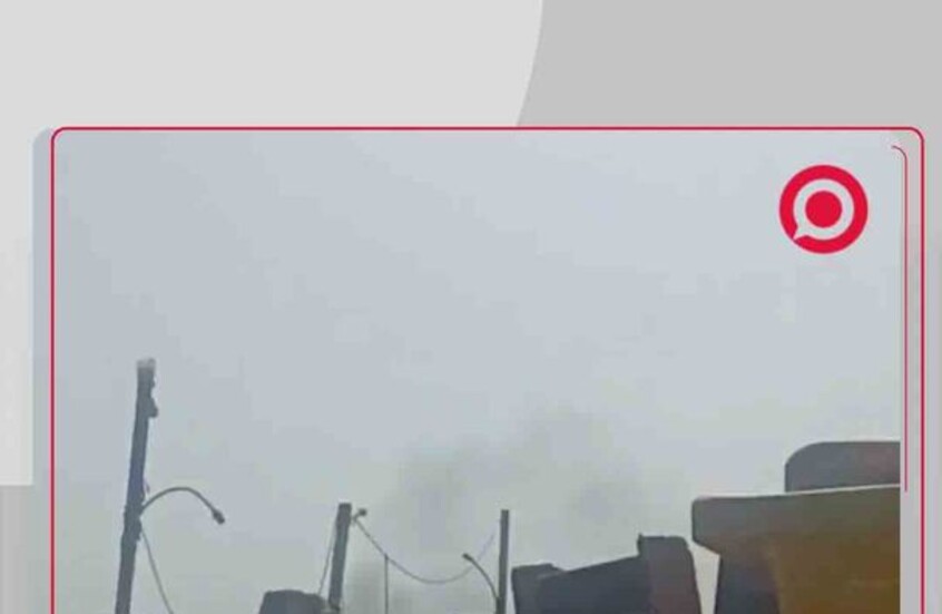 انفجارات في جنوب إيران وأعمدة دخان ترتفع من ميناء جاسك