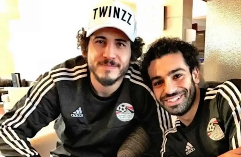 رسالة مؤثرة من محمد صلاح إلى أحمد حجازي بعد اعتزاله (صورة)