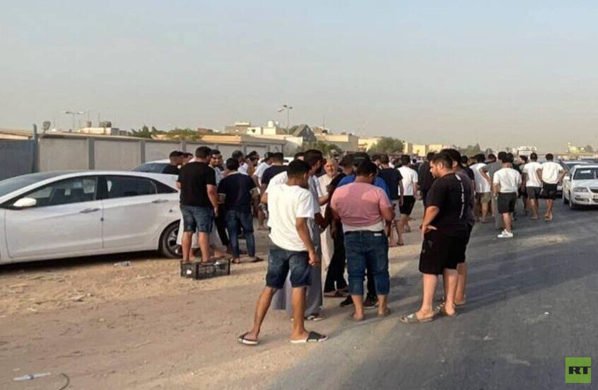محتجون يغلقون شركة مليتة للنفط والغاز في غرب ليبيا احتجاجا على أزمة الكهرباء
