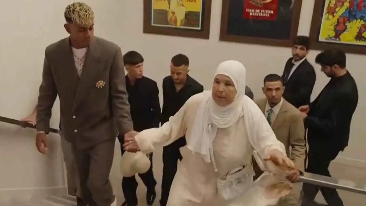جدة لامين جمال تكشف عن رد فعها حال تتويجه مع المنتخب الإسباني بكأس العالم (فيديو)