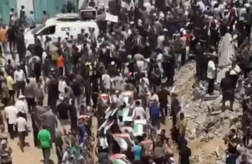 تشييع 112 شخصا في قطاع غزة في أكبر جنازة جماعية منذ بدء الحرب