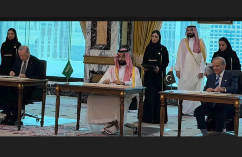 ‏اتفاق مكة للدفاع المشترك: أي هجوم مسلح على أي دولة يعد هجوما على الدول الثلاث جميعها