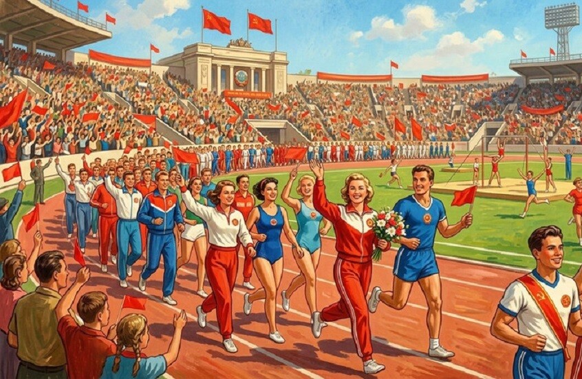 "الشباب إلى الملاعب".. حين أصبحت الرياضة مسرحا جماهيريا في الاتحاد السوفيتي