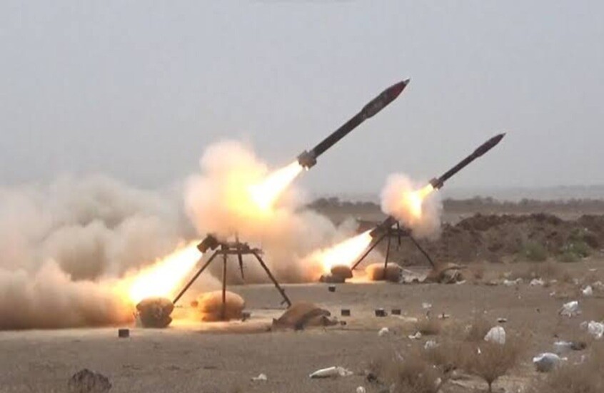 اليمن.. الحوثيون يعلنون قصف "صحن الجنّ" بعدد كبير من الصواريخ والطائرات المسيرة (فيديو)