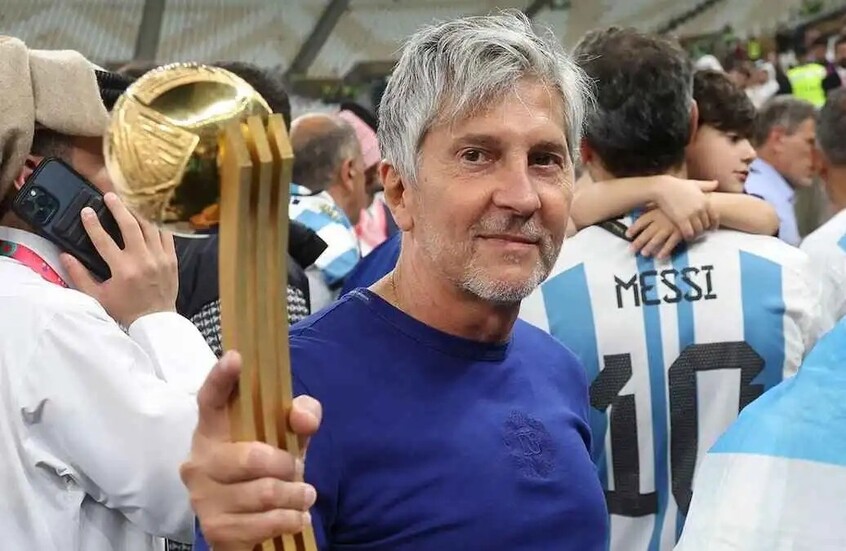 برسالة مؤثرة..  رئيس اتحاد الكرة الأرجنتيني يعزي ميسي
