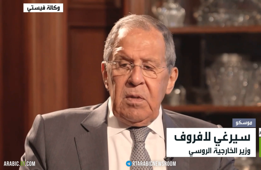 لافروف: سنضرب كل ما يغذي آلة حرب كييف