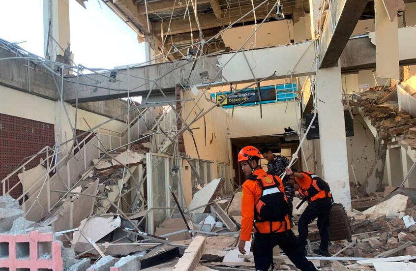 ارتفاع حصيلة ضحايا زلزال إندونيسيا إلى 47 شخصا