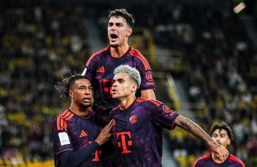 بايرن ميونخ يتوج بطلا للسوبر الألماني بفوزه على دورتموند (فيديو)