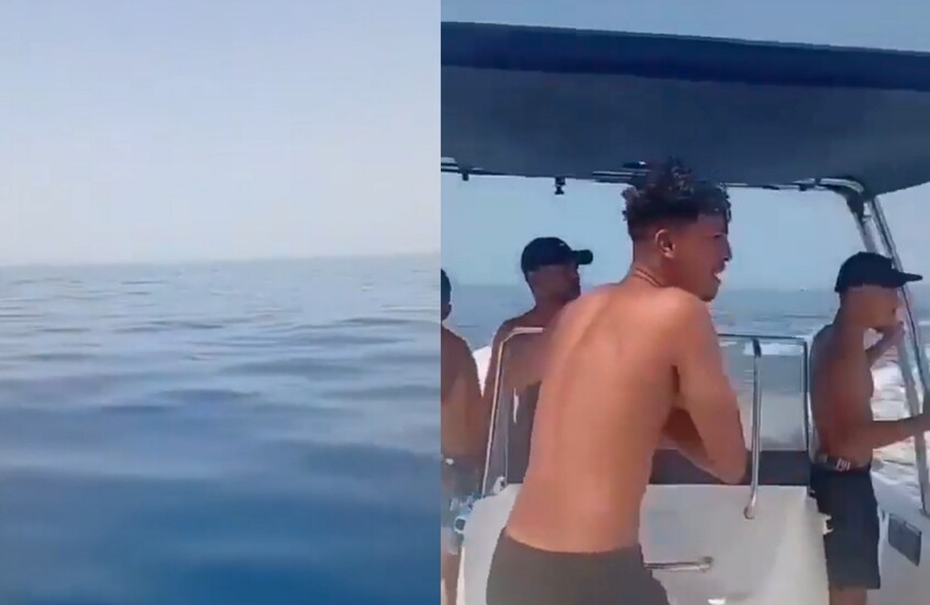 فيديو مؤثر للحظة عثور شاب تونسي على جثمان أخيه في عرض البحر