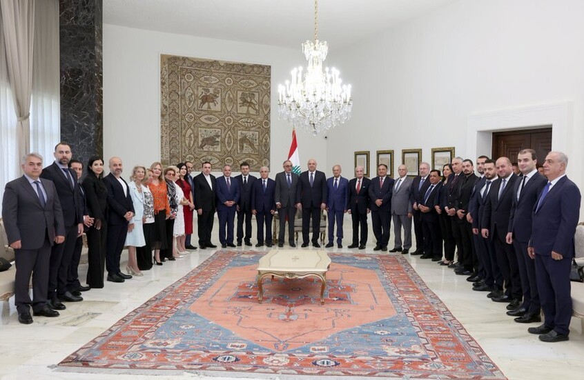 عون: لا خيار إلا التفاوض لتحرير الجنوب وإعادة الإعمار