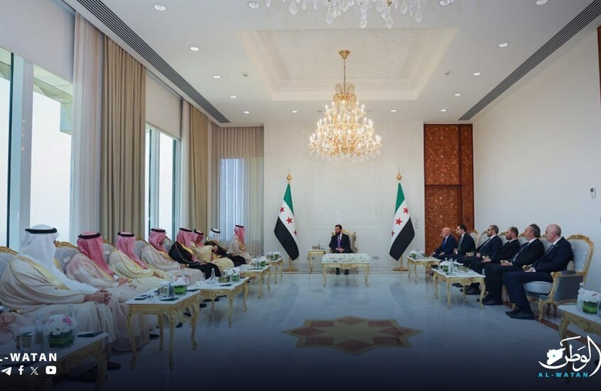 الشرع يبحث مع رئيس مجلس الأعمال السعودي السوري تعزيز التعاون الاقتصادي والاستثماري