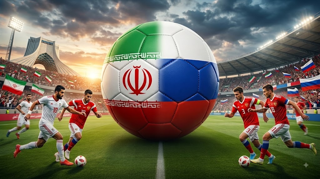 مواجهة جديدة لروسيا خارج المسابقات الرسمية.. إيران تكشف الموعد المبدئي