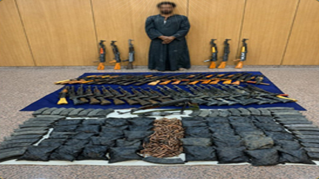 الشرطة المصرية تضبط ترسانة أسلحة في سوهاج
