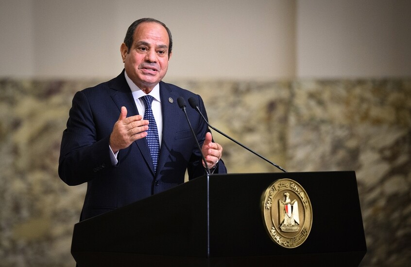 أمام نظيره الصيني.. السيسي يوجه رسالة لإثيوبيا