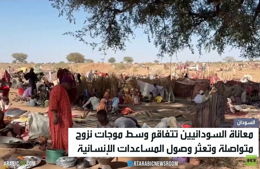 اتساع رقعة القتال بالسودان يفاقم النزوح