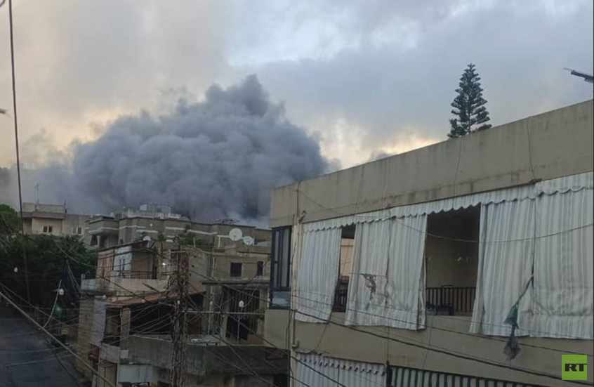 الجيش الإسرائيلي يستهدف بلدة عربصاليم ويشن غارات جنوب لبنان ردا على مسيرتين لحزب الله