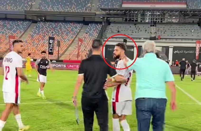 "لأني لست مصريا".. رد فعل غريب من لاعب الزمالك محمود بنتايك (فيديو)
