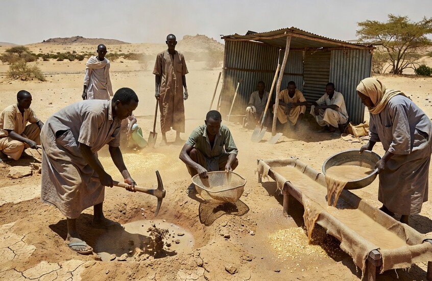 سويسرا تحظر التعامل مع الذهب السوداني