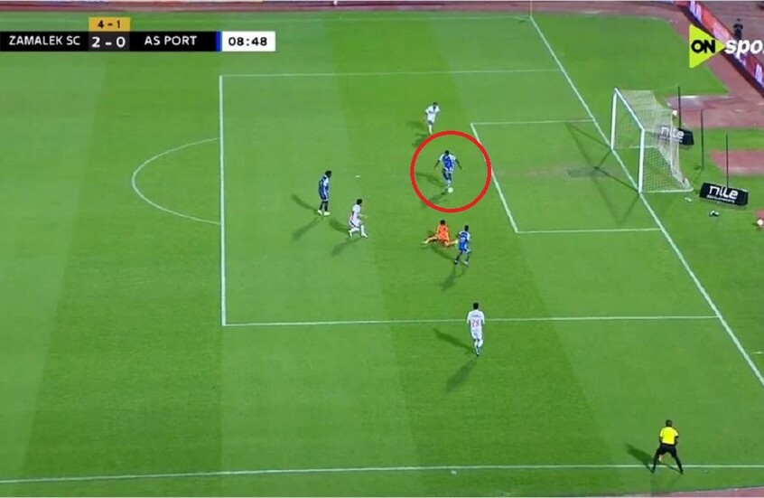عجائب كرة القدم.. لاعب يهدر هدفا محققا أمام الزمالك
